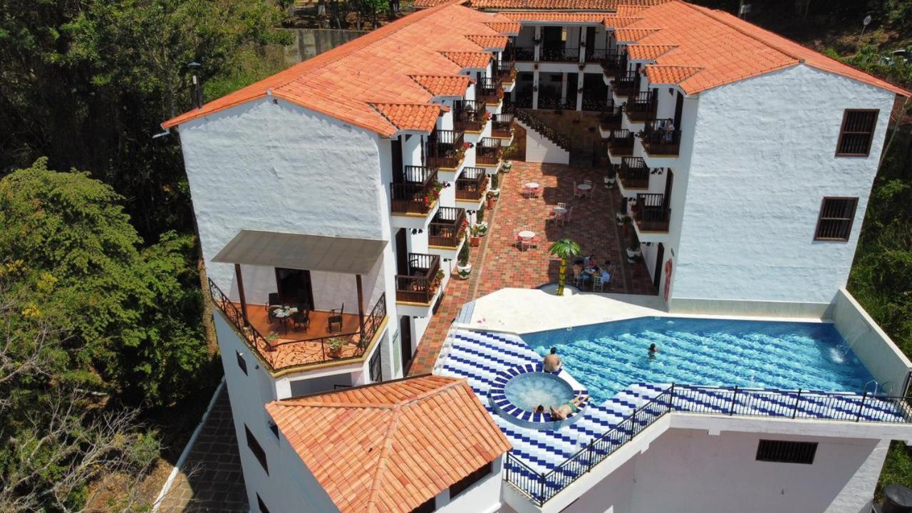 Hotel Alejandria Barichara Zewnętrze zdjęcie