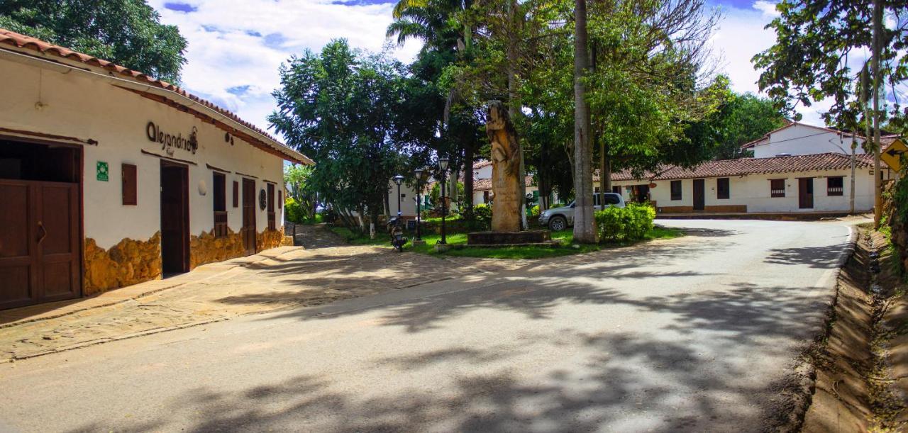 Hotel Alejandria Barichara Zewnętrze zdjęcie