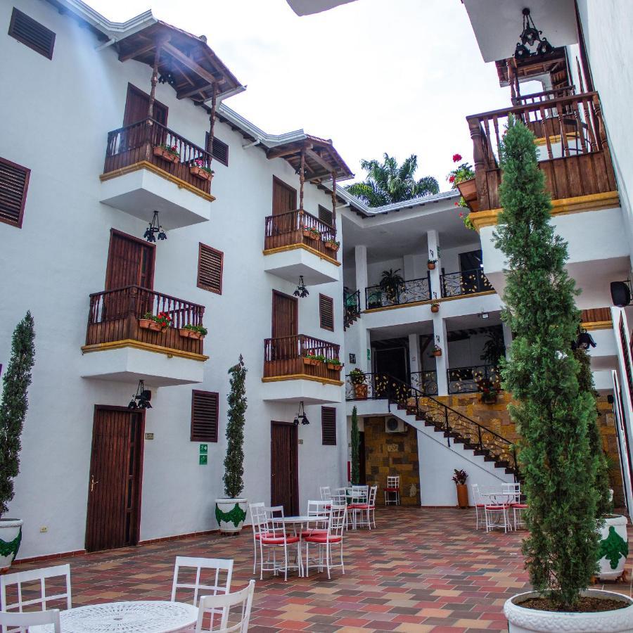 Hotel Alejandria Barichara Zewnętrze zdjęcie